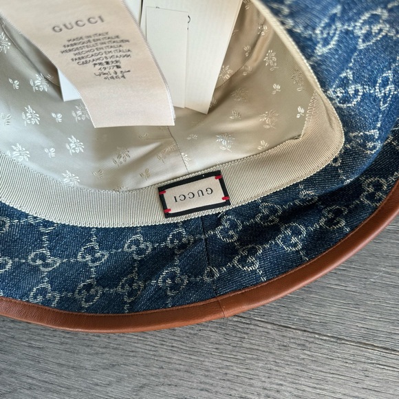 Gucci monogram denim hat - Picture 5 of 7